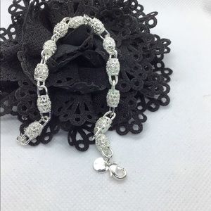 Sterling silver filigree bracelet